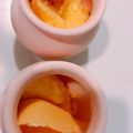 クックS5N2AF☆'s cooksnap of when they made 桃アイスクリーム.