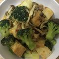 かおり♡♡♡'s cooksnap of when they made ブロッコリーと厚揚げのピリ辛味噌炒め.