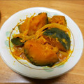 かしゅみん♡'s cooksnap of when they made かぼちゃとタマネギの甘い煮物.
