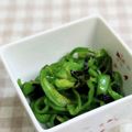 umemodoki's cooksnap of when they made 簡単！ピーマンの塩こんぶ炒め.