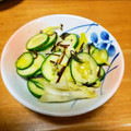 かしゅみん♡'s cooksnap of when they made レタスときゅうりの塩昆布和え.