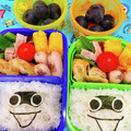 S＊mama♡'s cooksnap of when they made 絹さやとハムの和風ナムル風.