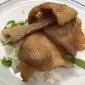 礼賛ピチュー's cooksnap of when they made 簡単栄養ランチ☆蒲焼き豚丼.