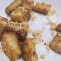 くむちん's cooksnap of when they made 給食の揚げパン風■きな粉ラスク■.