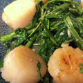 merciです's cooksnap of when they made ◎エビとホタテの空芯菜炒め◎.