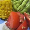 love385's cooksnap of when they made 大葉トマトナムル(簡単).