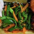 クック7NA4SM☆'s cooksnap of when they made にんにく風味　ピーマンと人参のきんぴら.