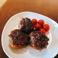 azuki-bar's cooksnap of when they made 簡単★美味しい★しいたけ肉詰め.
