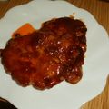 料理大好きボーイ's cooksnap of when they made 厚切り豚ロースで★簡単ポークチャップ.