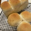 105♡'s cooksnap of when they made HBで翌日もふわっふわなミルクちぎりパン.