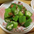 ゆっぴーや's cooksnap of when they made オクラの梅ぽん和え.