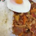 あおぽん0120's cooksnap of when they made 夏野菜のカレー.