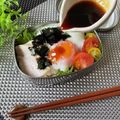 ゆみクローバー's cooksnap of when they made 62℃ ふんわり鶏むねの月見つくね風.