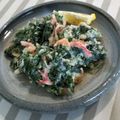 とよまち's cooksnap of when they made 【農家のレシピ】モロヘイヤのかき揚げ.