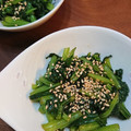 twママ's cooksnap of when they made 簡単おつまみ！小松菜のわさびおひたし.