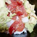 まーく71's cooksnap of when they made ＊簡単スタミナ漬けマグロ丼＊.