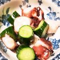 ellie21's cooksnap of when they made タコと胡瓜のお手軽マリネ.