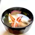 かっちゃん杉's cooksnap of when they made 簡単！カニのお吸い物.