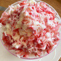 ♡pink's cooksnap of when they made 冷凍いちごのカキ氷♡.