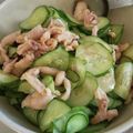 neru★neru's cooksnap of when they made 節約料理♪鶏皮とキュウリの中華和え.