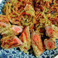ｻﾞ・ワンピース's cooksnap of when they made 明太ちくわの磯辺揚げ.