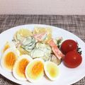 horseland's cooksnap of when they made ゴロっとジャガイモとベーコンのサラダ♪.