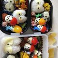 ちゅのぽむ's cooksnap of when they made うずらの卵で♡幼稚園のお弁当 キャラ弁.