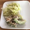 しほまる♬'s cooksnap of when they made ゴーヤとツナの梅マヨサラダ.