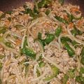 ナナハナたんたん's cooksnap of when they made もやしと挽き肉で☆節約チンジャオロース.