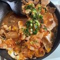 うらん♡はな's cooksnap of when they made キムチと卵の肉豆腐.