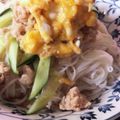おやつや's cooksnap of when they made *鶏ひき肉のそぼろのっけ素麺*.