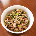 麻's cooksnap of when they made 食欲増進★ミョウガとひき肉の爽やか炒め.