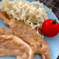 ☆capybara☆'s cooksnap of when they made 豚肉の柚子胡椒みそ焼き.
