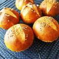 辰夫女子's cooksnap of when they made むっちり甘い。うちのプレッツェルパン.
