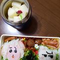 biwami's cooksnap of when they made 簡単☆ ちゃちゃまる おにぎり弁当.