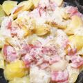 sunny147cm's cooksnap of when they made 激旨☆じゃがバターとベーコンのチーズ焼き.