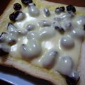 いけいけまさまさ's cooksnap of when they made レーズンチーズトースト♪.