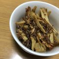 Sac’HiNa's cooksnap of when they made 食物繊維↑↑ごぼうと糸蒟蒻のピリ甘煮.