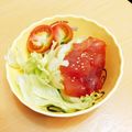 ★ぴよぴよ501★'s cooksnap of when they made マグロのユッケ風サラダ.
