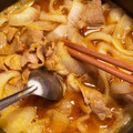 ちび檸檬's cooksnap of when they made かぼちゃの煮汁で豚皿～しょうが焼き風～.