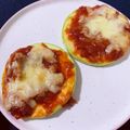 こるだ's cooksnap of when they made 丸ズッキーニの簡単ジューシーピザ.