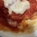 きょうこちゃん。's cooksnap of when they made トマトソースで残り物コロッケをアレンジ♪.