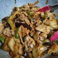 makichaki's cooksnap of when they made ナスの豚味噌キムチ.