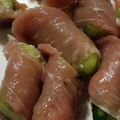 kinletryu's cooksnap of when they made 生ハムのきゅうり巻き~技なし1本！.