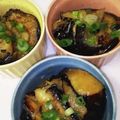 meguwith's cooksnap of when they made 米ナスのステーキ♡わさび醤油バターソース.
