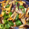 カズママ★'s cooksnap of when they made なす・ピーマン・舞茸の味噌炒め.