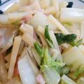 パピヨンさん's cooksnap of when they made 炒める～白菜、ベーコン、じゃがいも～.