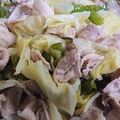 豆蔵うさぎ's cooksnap of when they made さっぱり! 塩ダレ豚ばらキャベツ.