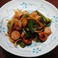 G_Yossan's cooksnap of when they made 魚肉ソーセージとピーマンのケチャップ炒め.