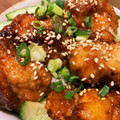 みーちーこー's cooksnap of when they made 甘辛唐揚げ丼のタレ.